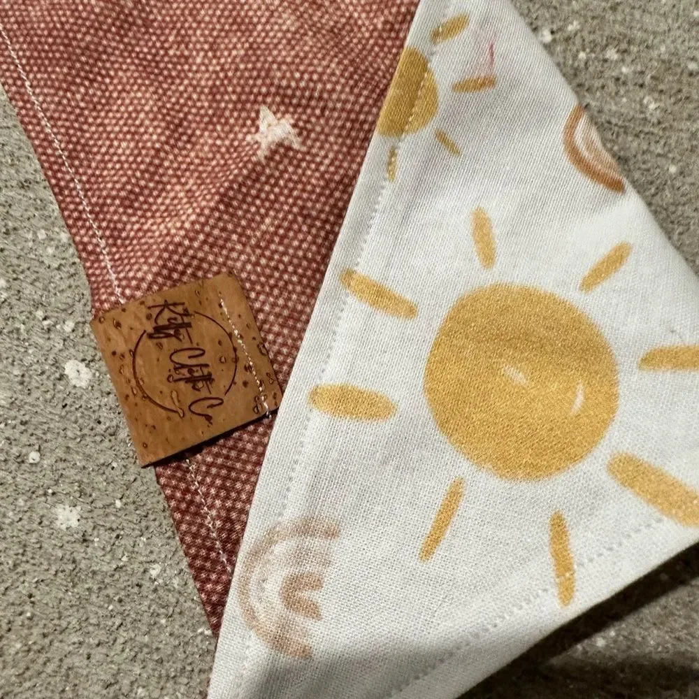 Summer themed cat bandanas
